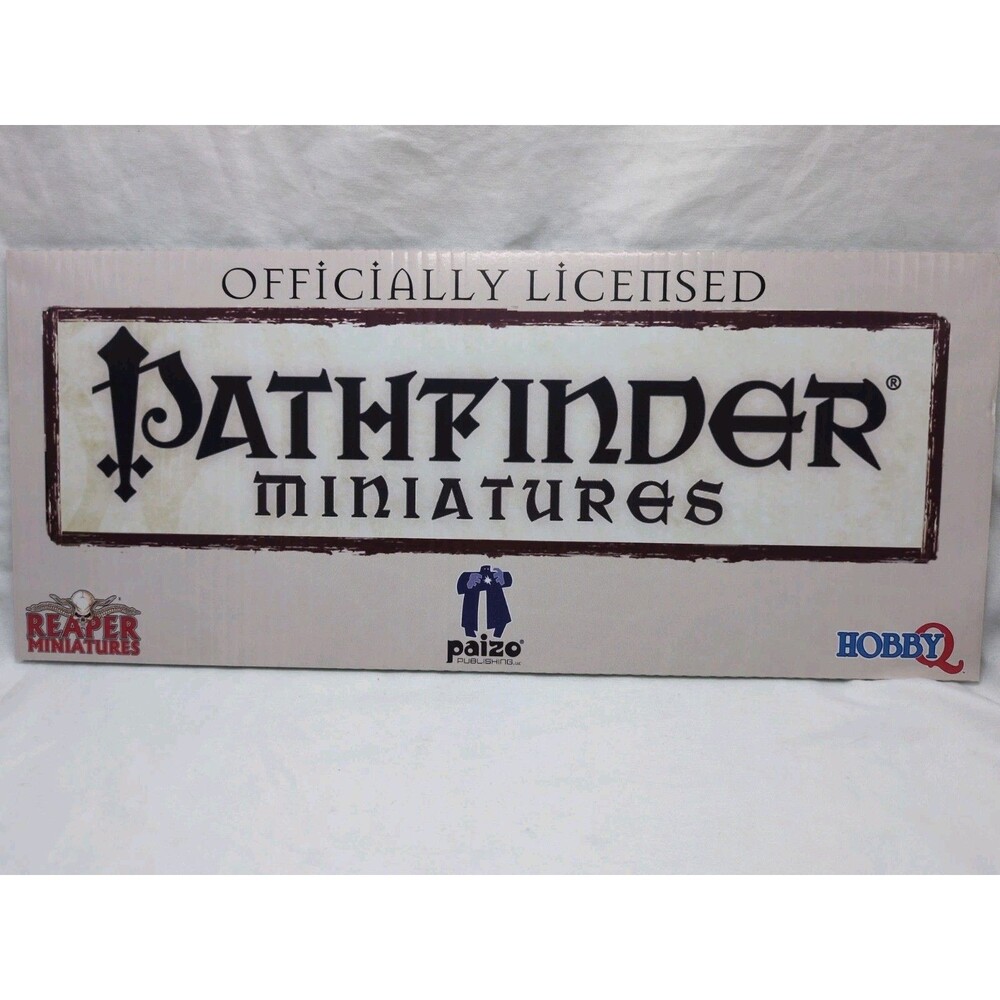 Reaper Miniatures Pathfinder Retail Store Promotional Display Board 14" X 6"
